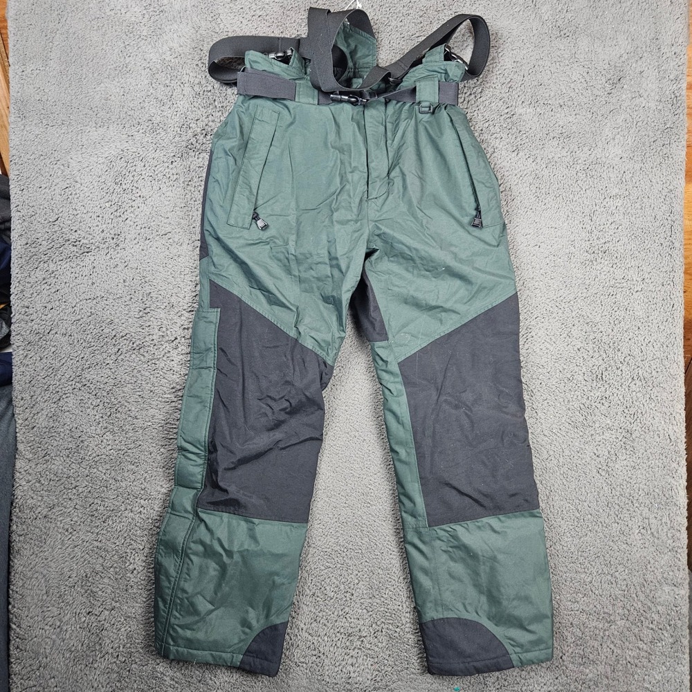 Cabela's Insulated Overalls Medium Men's Outdoor Hunting Ski Snow Fishing Green